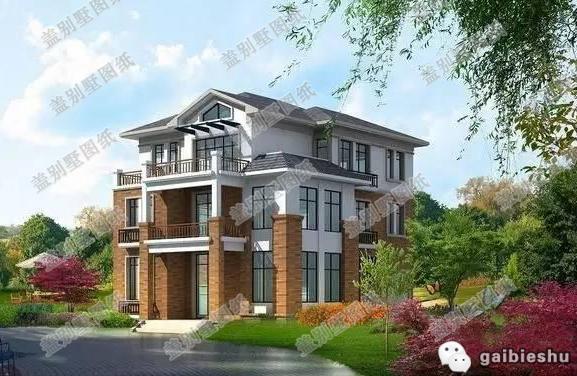 兩款三層別墅設(shè)計圖，奢華大氣，一款是獨特美觀的拱形走廊，一款是帶有車庫，一起來看看！