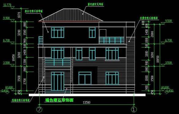 三層農村自建房，戶型方方正正，布局合理，高端大氣，有面子，造價30萬。