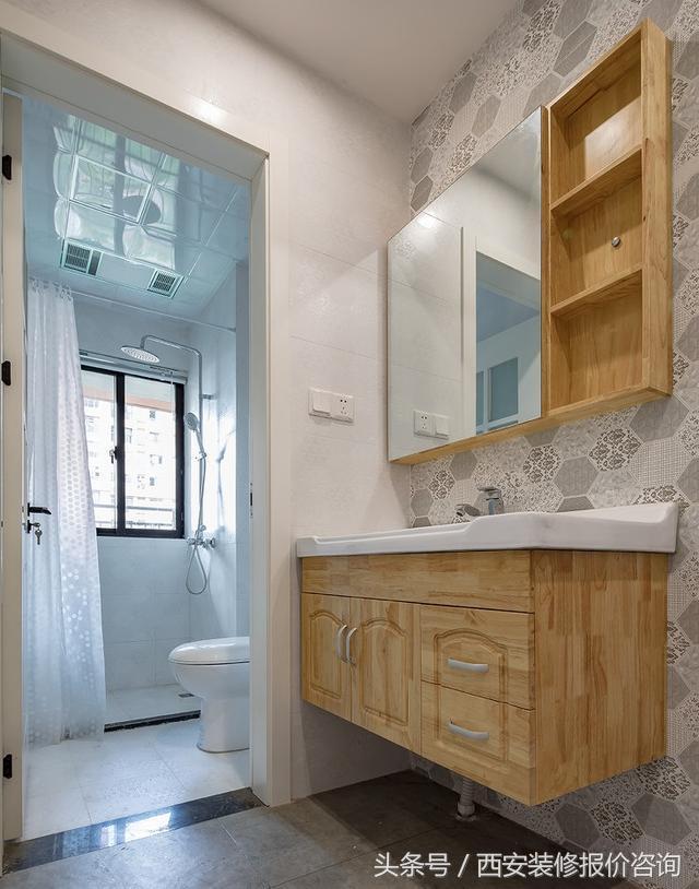 三室兩廳簡歐風裝修，老婆花6萬半包給裝修公司，最后效果超贊，很溫馨。