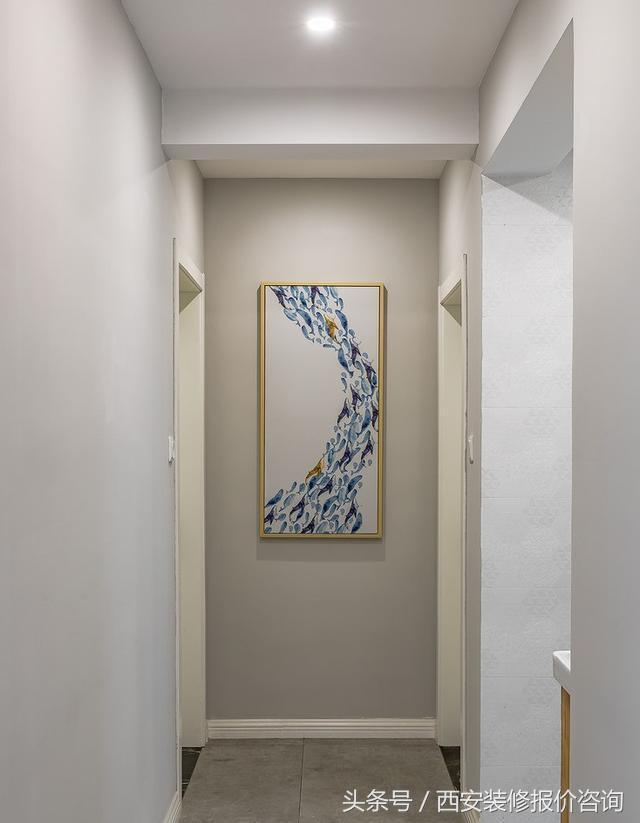 三室兩廳簡歐風裝修，老婆花6萬半包給裝修公司，最后效果超贊，很溫馨。