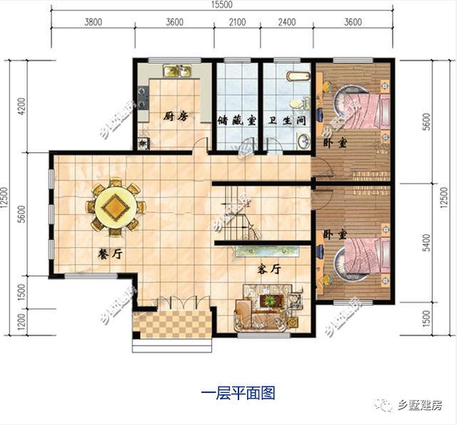 兩款農(nóng)村二層自建房，精致、漂亮，布局合理，造價才30萬，心動不如行動！