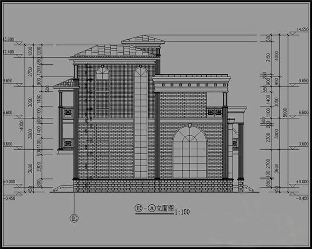 11X16米三層半別墅設計圖，時尚大方，結構美觀漂亮，適合農村居住。