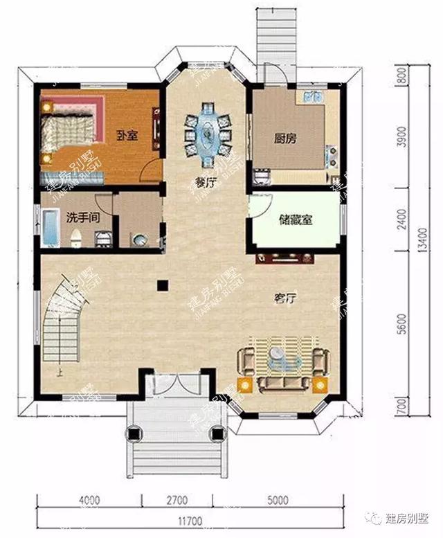 三款農村別墅設計圖，這三棟別墅建出來，肯定能成為享譽全村的豪宅了。