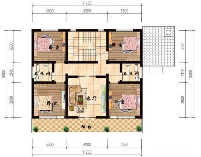 推薦兩款帶獨立式廚房的農(nóng)村自建房設(shè)計圖，布局也是格外的好