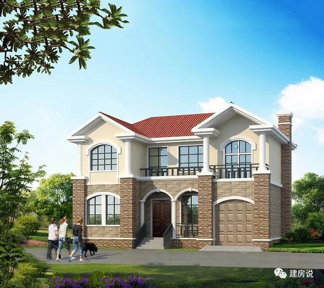 兩款100平農村自建房別墅設計圖，建房可以做個參考