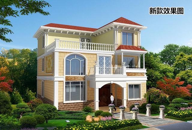 推薦幾款別墅設計圖，建房子不求高，不求豪華，但求適合自己就好