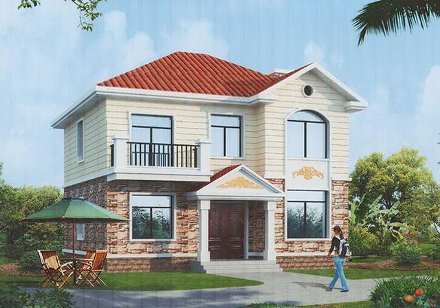 推薦幾款別墅設計圖，建房子不求高，不求豪華，但求適合自己就好