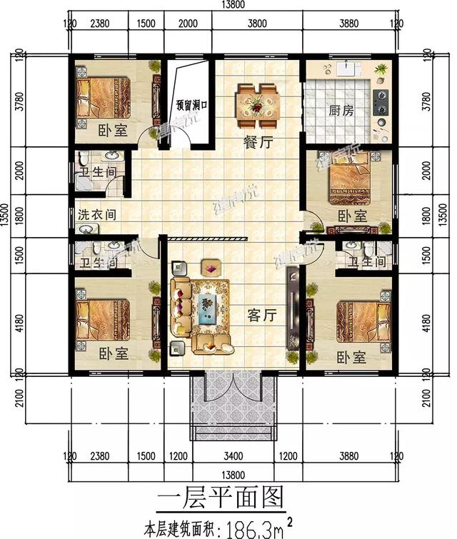 這3款別墅設(shè)計圖，每一款造價都特別劃算，也非常適合農(nóng)村建造