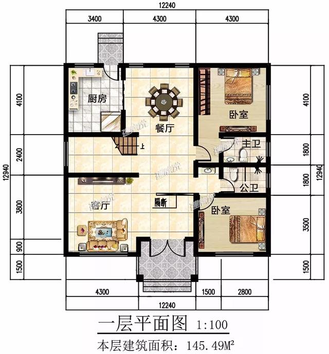 這3款別墅設(shè)計圖，每一款造價都特別劃算，也非常適合農(nóng)村建造