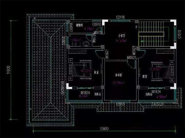 3款帶堂屋農村別墅設計圖，都堪稱經典戶型，讓人過目不忘