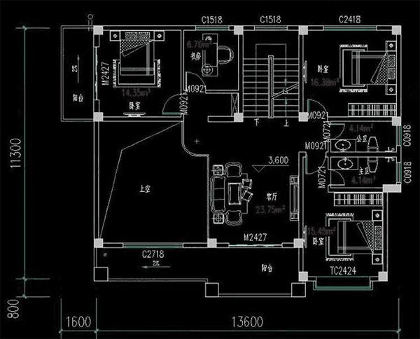 3款帶堂屋農村別墅設計圖，都堪稱經典戶型，讓人過目不忘