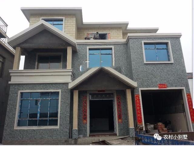 11.5x10米三層農村自建房屋設計圖，附完工實拍圖