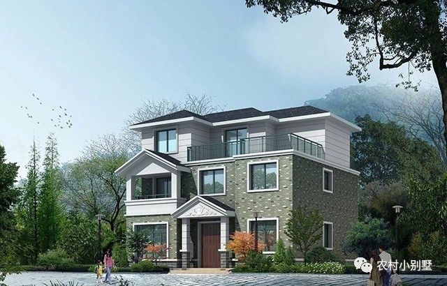 11.5x10米三層農村自建房屋設計圖，附完工實拍圖