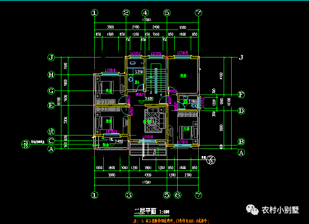 11.5x10米三層農村自建房屋設計圖，附完工實拍圖