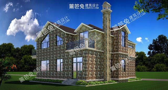 10.8米X13米兩層別墅設(shè)計(jì)圖，實(shí)用且美觀大氣，北方再適合不過的戶型