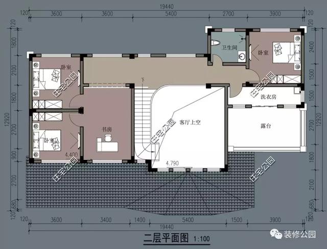 二層自建房設計圖，帶裝修效果，優雅大氣，實乃鄉村別墅的典范之作