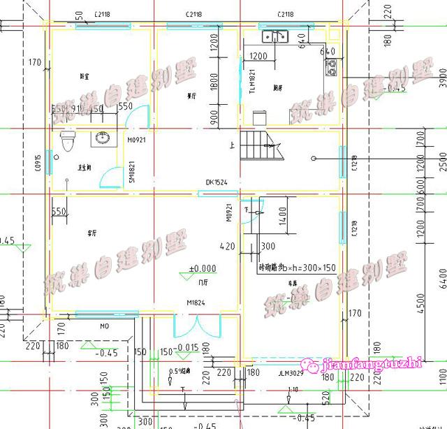 分享3款三層農村自建別墅設計圖紙，外觀造型簡約，造價經濟，施工簡單