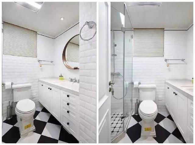 106平三居室簡歐風裝修，適合年輕小夫妻居住。