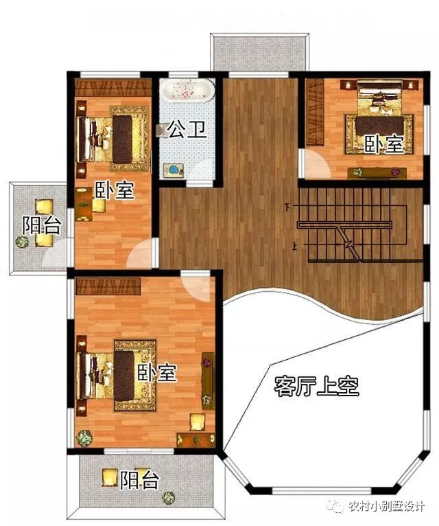 3款30萬預(yù)算農(nóng)村三層自建房設(shè)計圖，富有現(xiàn)代氣息