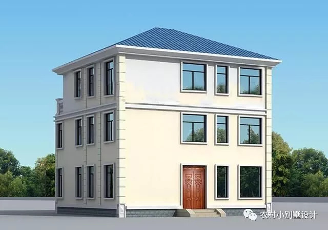 3款30萬預(yù)算農(nóng)村三層自建房設(shè)計圖，富有現(xiàn)代氣息