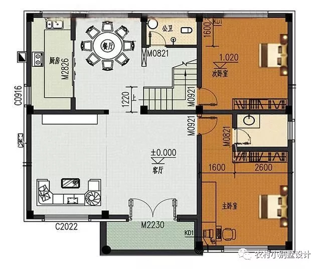 3款30萬預(yù)算農(nóng)村三層自建房設(shè)計圖，富有現(xiàn)代氣息