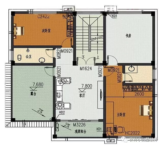 3款30萬預(yù)算農(nóng)村三層自建房設(shè)計圖，富有現(xiàn)代氣息