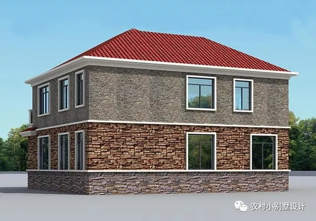2套80后、90后喜歡的農村二層自建房，外觀造型美觀