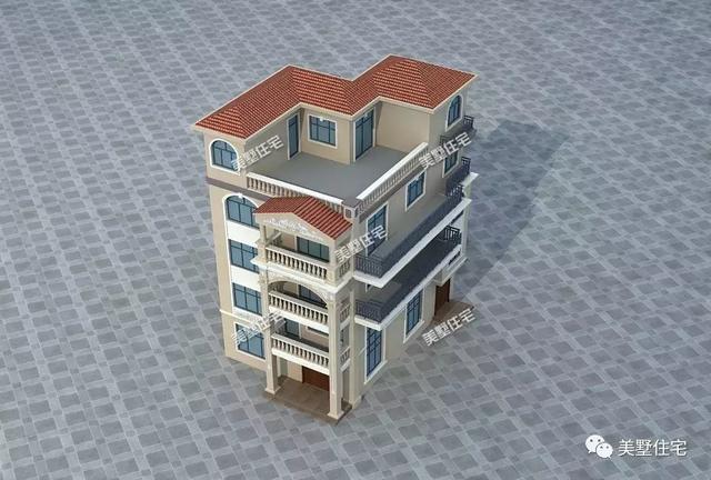 占地不到100平的農村別墅設計圖，適合宅基地小的家庭建造