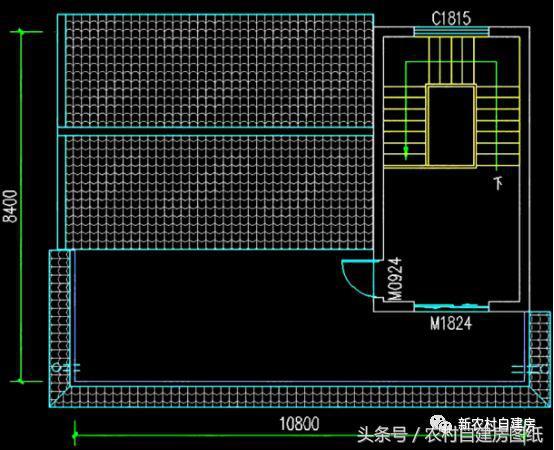 中式別墅設計圖，主體造價20萬，不比那些造價幾十萬的差