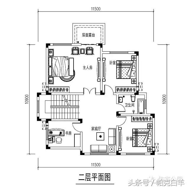 10套經典帶車庫新農村自建房設計圖分享，戶型方正實用