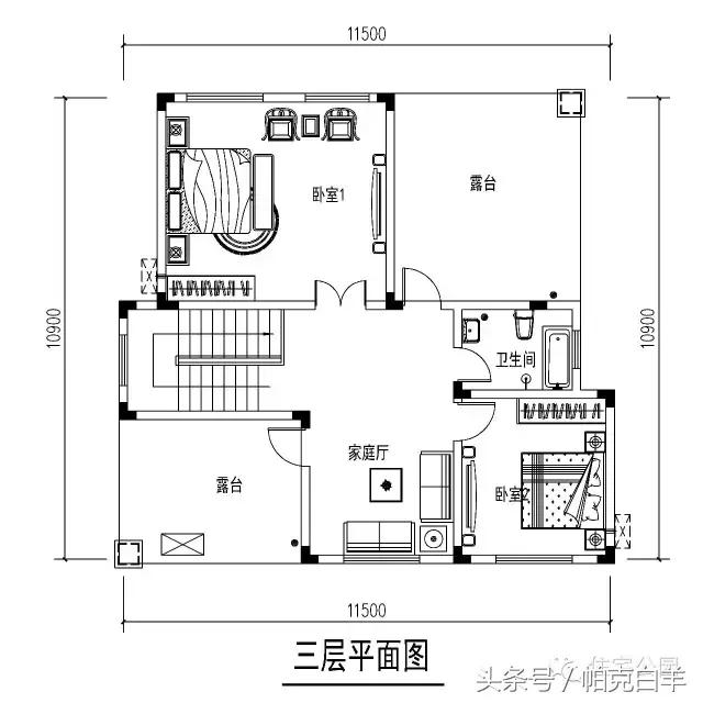 10套經典帶車庫新農村自建房設計圖分享，戶型方正實用