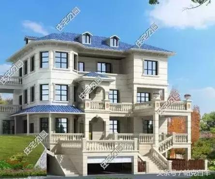 10套經典帶車庫新農村自建房設計圖分享，戶型方正實用