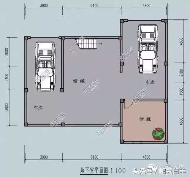 10套經(jīng)典帶車(chē)庫(kù)新農(nóng)村自建房設(shè)計(jì)圖分享，戶(hù)型方正實(shí)用