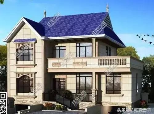 10套經(jīng)典帶車(chē)庫(kù)新農(nóng)村自建房設(shè)計(jì)圖分享，戶(hù)型方正實(shí)用