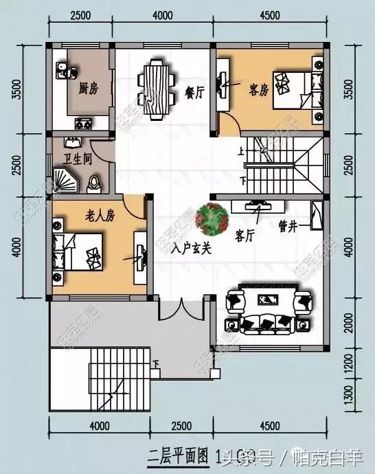 10套經(jīng)典帶車(chē)庫(kù)新農(nóng)村自建房設(shè)計(jì)圖分享，戶(hù)型方正實(shí)用