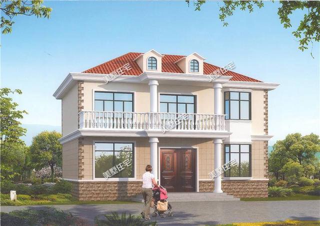 10款時(shí)尚有特色的農(nóng)村自建別墅設(shè)計(jì)圖，20多萬就能建成，走過路過不要錯過