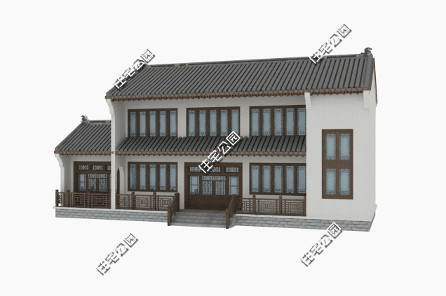 9×17米農(nóng)村中式自建房設(shè)計圖，這款設(shè)計不比歐式的差