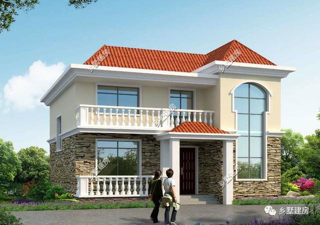 兩款性價比超高的二層農(nóng)村別墅設(shè)計圖，精致實用