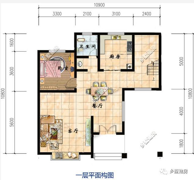 兩款性價比超高的二層農(nóng)村別墅設(shè)計圖，精致實用