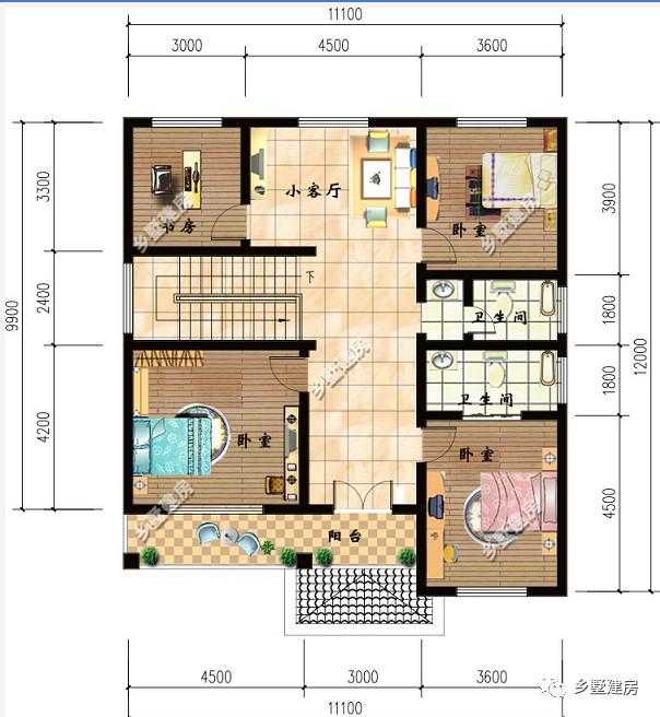 兩款性價比超高的二層農(nóng)村別墅設(shè)計圖，精致實用