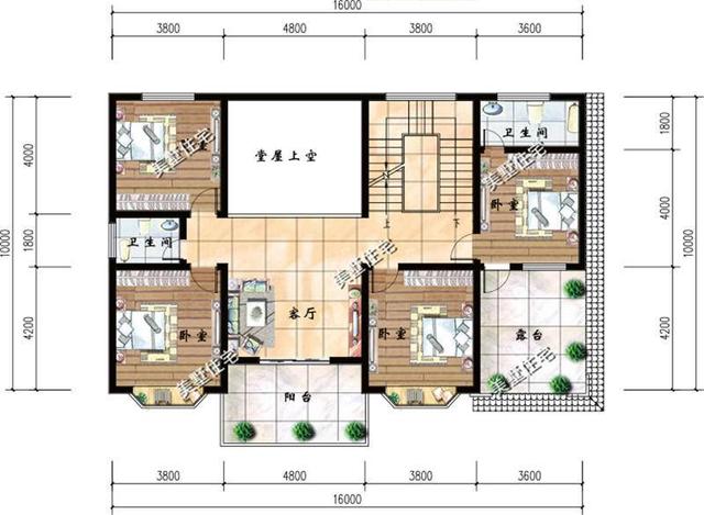 10套最美帶堂屋的別墅設計圖，戶型實用又美觀