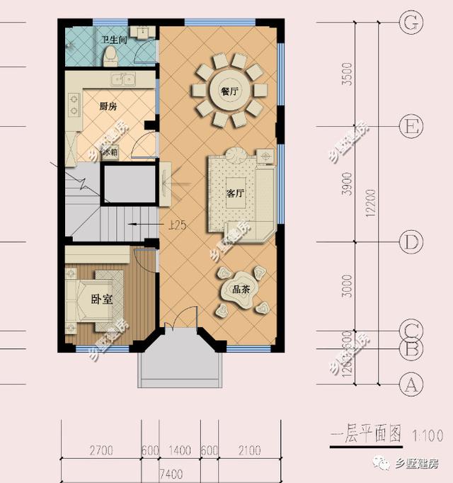 五層自建房臨街別墅設計圖，商住兩用，設計感十足