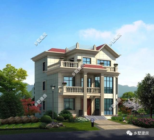 幾款時下正流行的農(nóng)村自建房設(shè)計圖房型，感興趣的朋友可以看看啦