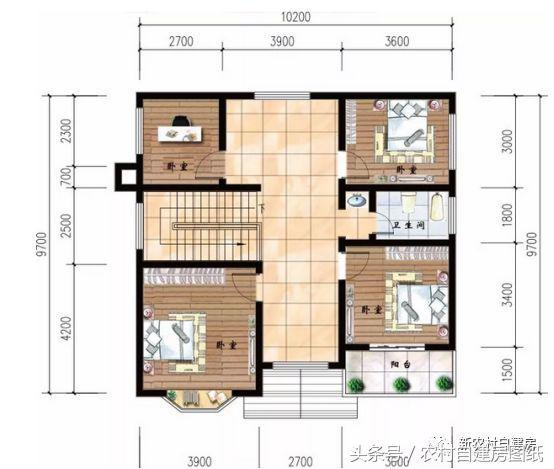 3套絕對符合宅基地的農村別墅設計圖，造價在30萬以內，耐看又實用