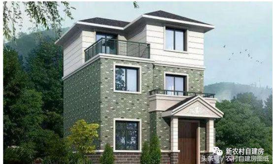 3套絕對符合宅基地的農村別墅設計圖，造價在30萬以內，耐看又實用