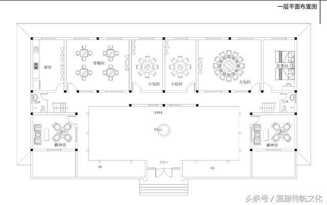 三層中式別墅設計圖，簡約大氣，真正的豪宅