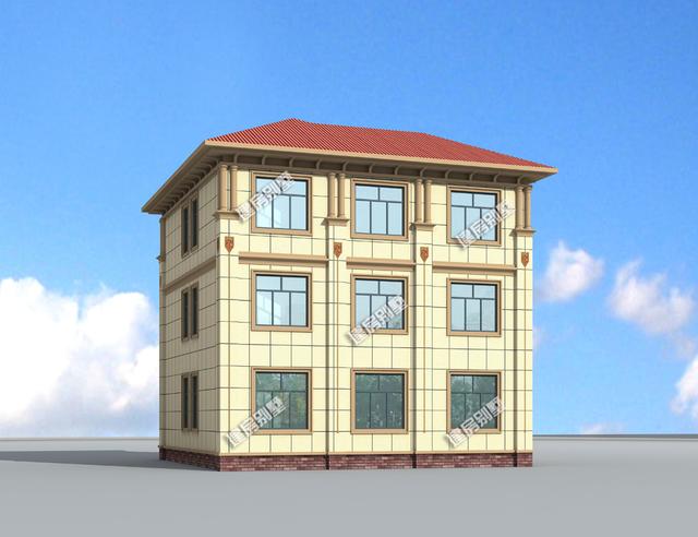 帶挑空客廳三層別墅設計圖，內(nèi)置布局非常合理，一眼看去很吸引人