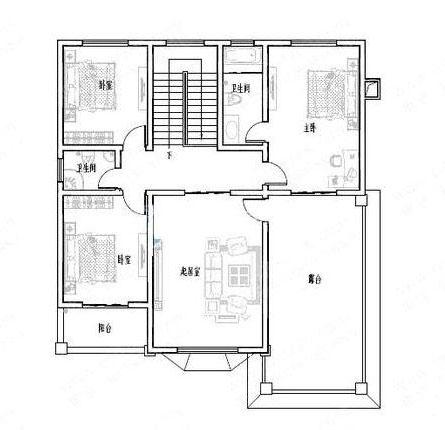 二層農(nóng)村自建房設(shè)計圖，大氣又實用，適應(yīng)性更強
