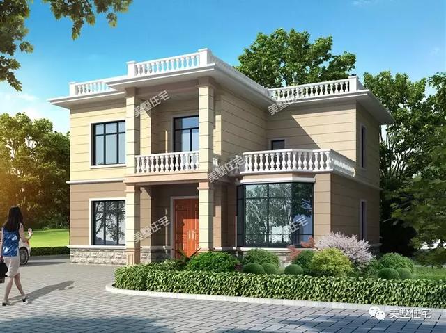 推薦8款很適合農村的自建別墅戶型，主體造價均不超30萬，經濟又適用