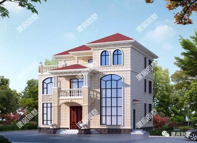 3款開間相近的農村自建房設計圖，建房還是要根據自己的預算和切實需要